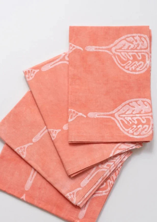 Hand Block Printed Tea Towel | Accra - Zawadisha