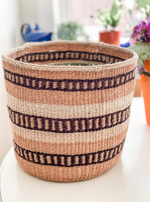 
            
                Load image into Gallery viewer, Handmade African baskets, woven baskets for storage
            
        